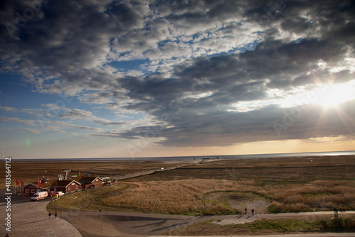 Sonnenuntergang am Nordseestrand bei St. Peter-Ording