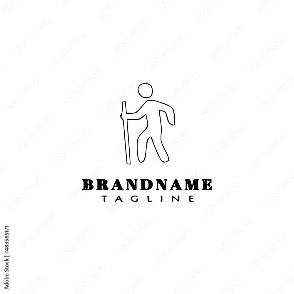mountaineer logo icon design template vector illustration mountaineer logo icon design template vector illustration