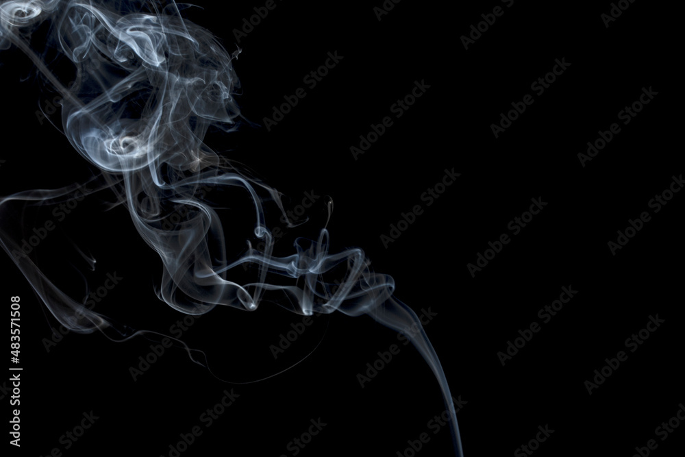 Obraz premium smoke on black