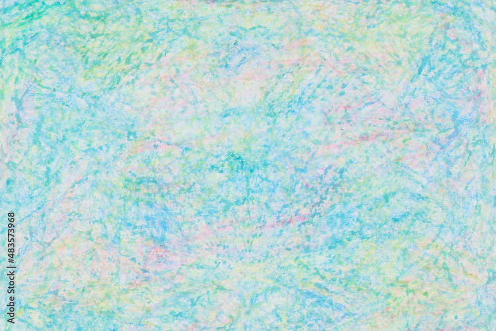 Colorful and Abstract Crayon Texture