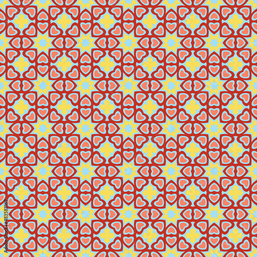 Geometric print design for fabric, cloth design, covers, manufacturing, wallpapers, print, tile