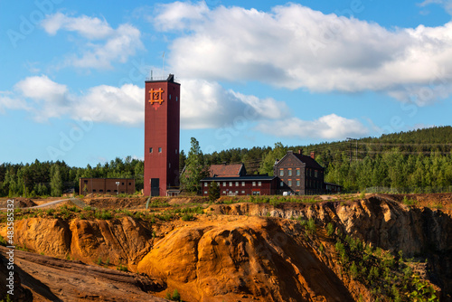 Mining Area of the Great Copper Mountain in Falun, Sweden - UNESCO World Heritage Site photo