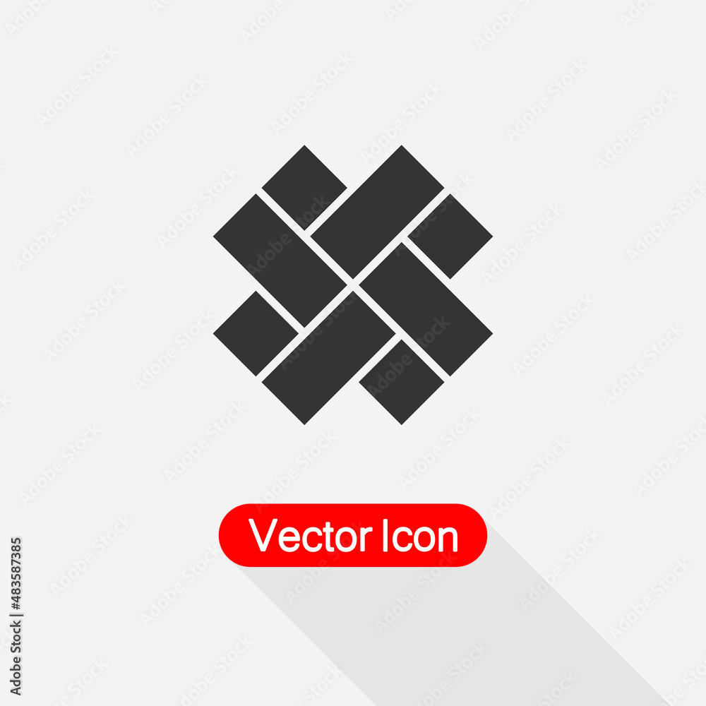 Parquet Floor Icon,Parquet Icon, Japanese Cross Icon Vector Illustration Eps10 Parquet Floor Icon,Parquet Icon, Japanese Cross Icon Vector Illustration Eps10