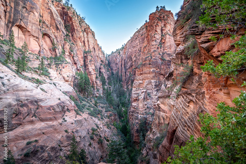 Hiking Zion National Park's Angel's Landing at Sunrise in Utah