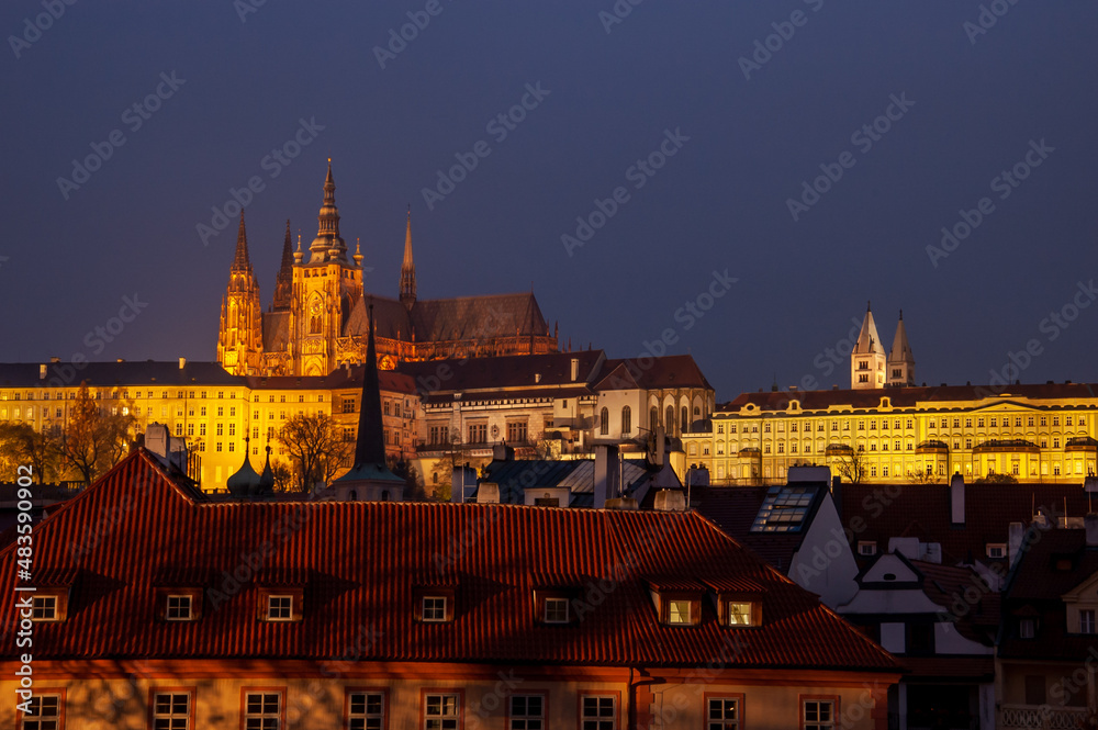 Naklejka premium prague castle