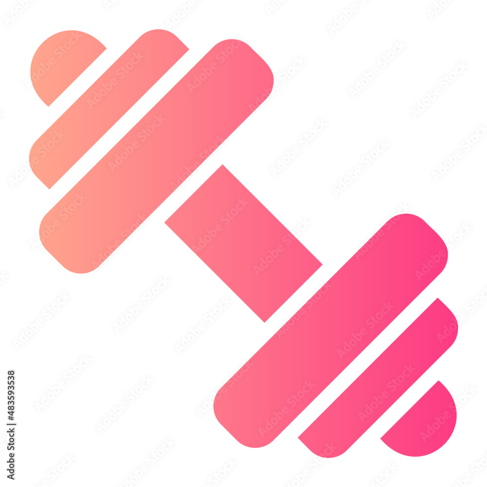 Sneaker gradient icon