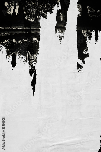 Old ripped torn grunge posters and backgrounds creased crumpled paper backdrop surface placard