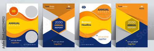 Business Proposal Cover Design Template is adept to the Multipurpose Project such as an annual report, brochure, flyer, poster, presentation, catalog, cover, booklet, website, magazine, portfolio, etc