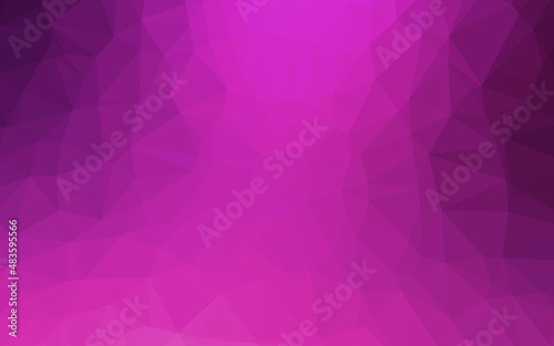 Light Pink vector abstract mosaic background.
