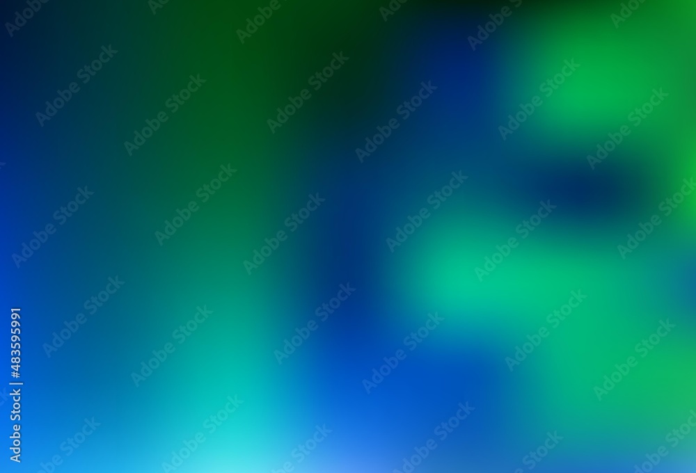Light Blue, Green vector bokeh template. Light Blue, Green vector bokeh template.