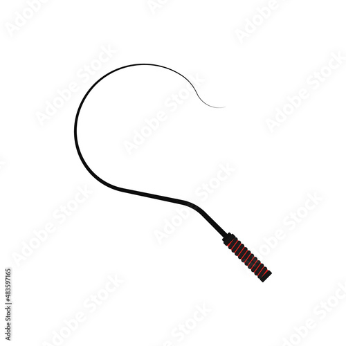 Knout icon. Vector illustration. Isolated.	