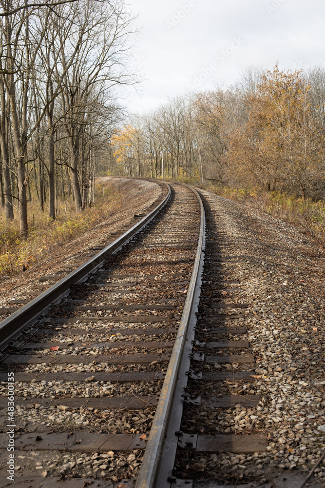 railway in the countryside