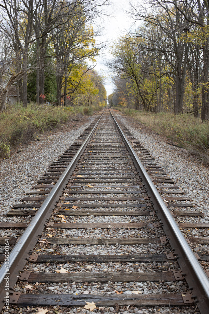 railway in the countryside