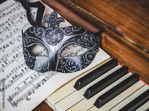 Photography Vintage carnival mask