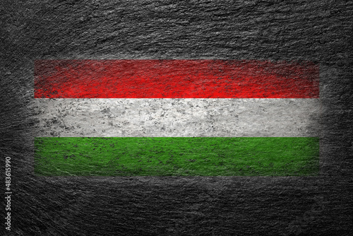 Obraz na plátně Hungary flag