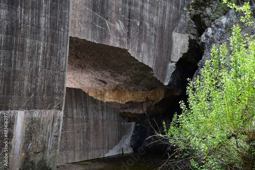 Malpasset Dam located in France