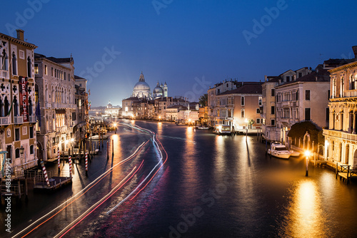 Historic and amazing Venice in the evening  Italy