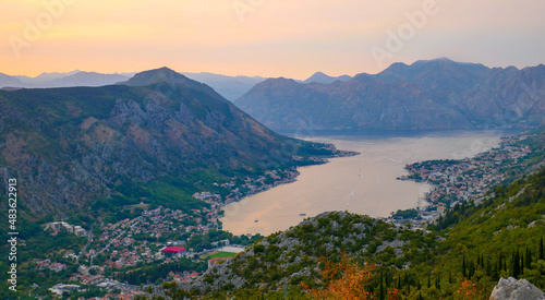 Kotor - popular resort in Montenegro, Europe