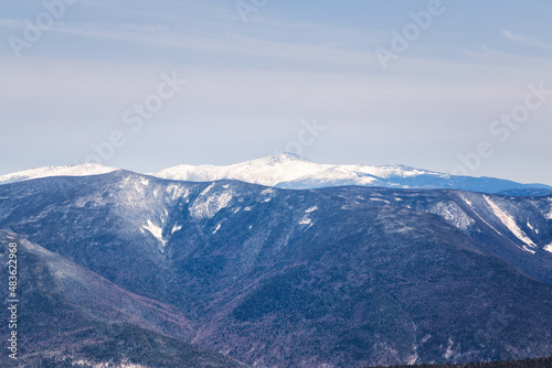 Franconia Ridge Trail in the White Mountains, New Hampshire