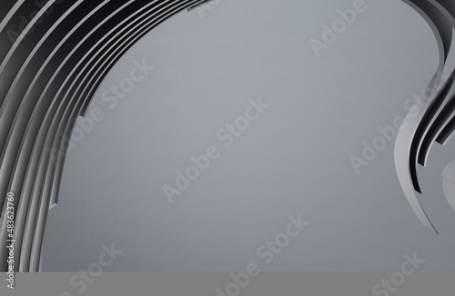 Abstract of grey lines back...