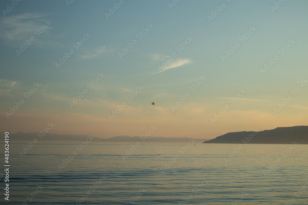 Fototapeta premium sunset on baikal