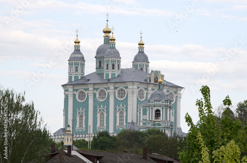 Uspensky cathedral, 1677, Baroque, Smolensk city, Smolensk Oblast, Russia. photo