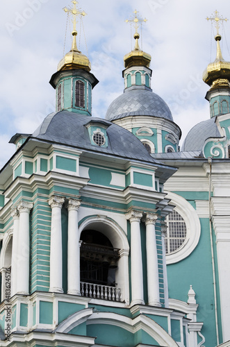 Uspensky cathedral, 1677, Baroque, Smolensk city, Smolensk Oblast, Russia.