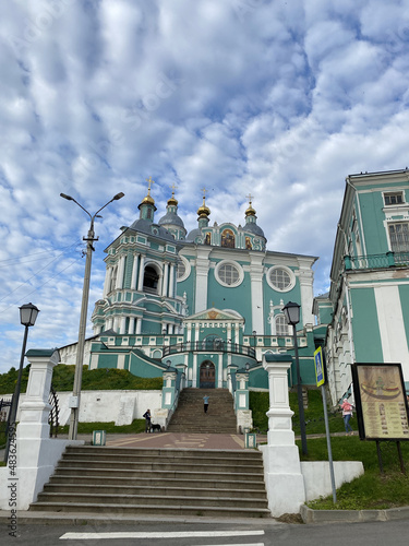Uspensky cathedral, 1677, Baroque, Smolensk city, Smolensk Oblast, Russia.