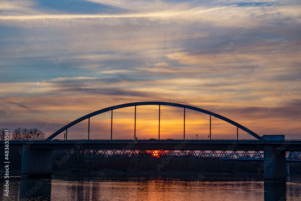 Donaubrücke in Deggendorf Donaubrücke in Deggendorf