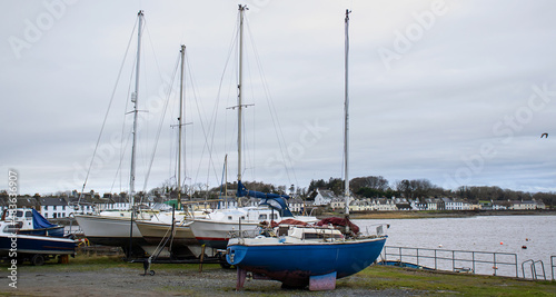 Boats in the harbor