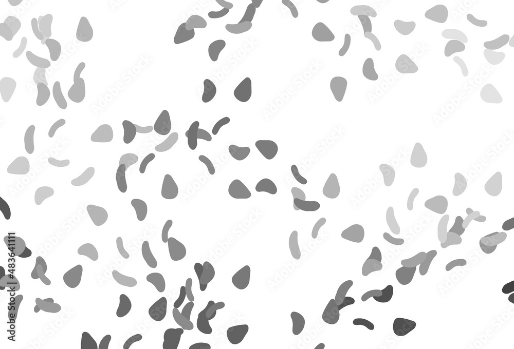 Light Silver, Gray vector texture with random forms. Light Silver, Gray vector texture with random forms.