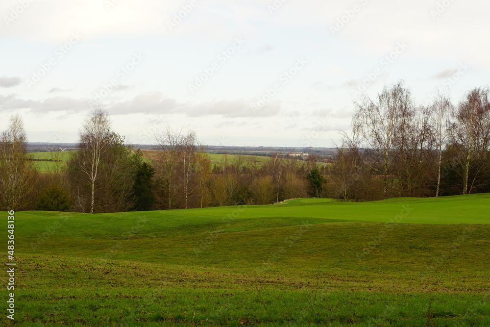Ely viewpoint in Wandlebury country park Ely viewpoint in Wandlebury country park