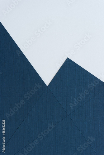 abstract geometric background with paper shapes