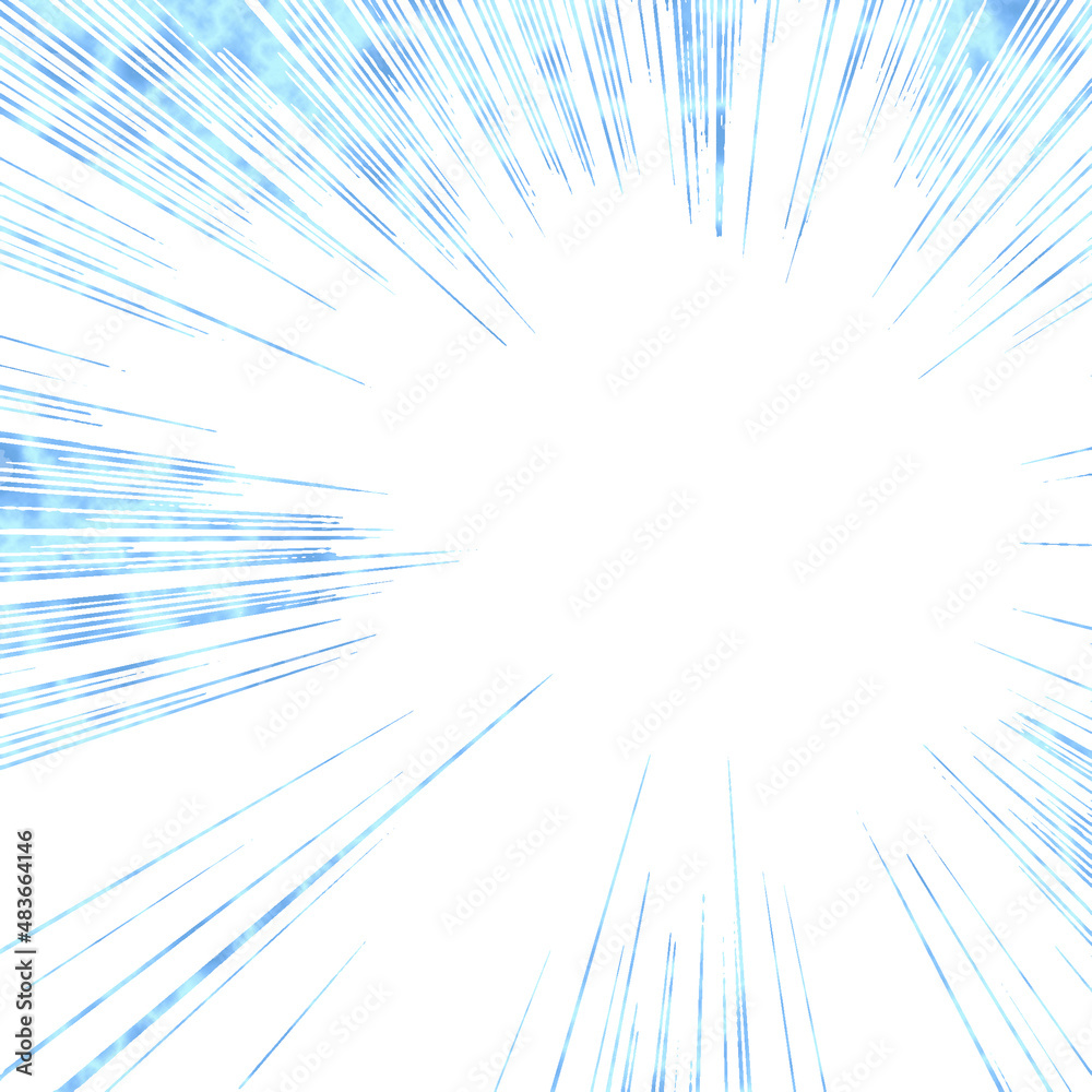 Fototapeta premium saturated line work.blue marble Abstract random misty pattern.for background usage