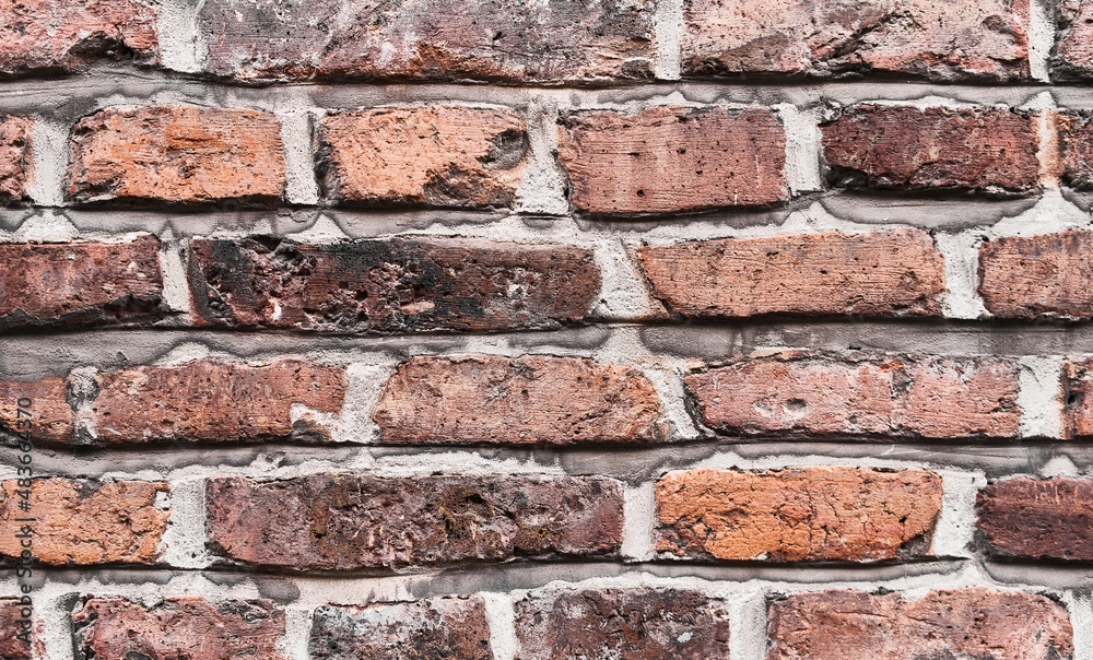 Fototapeta premium Vintage brick wall surface background