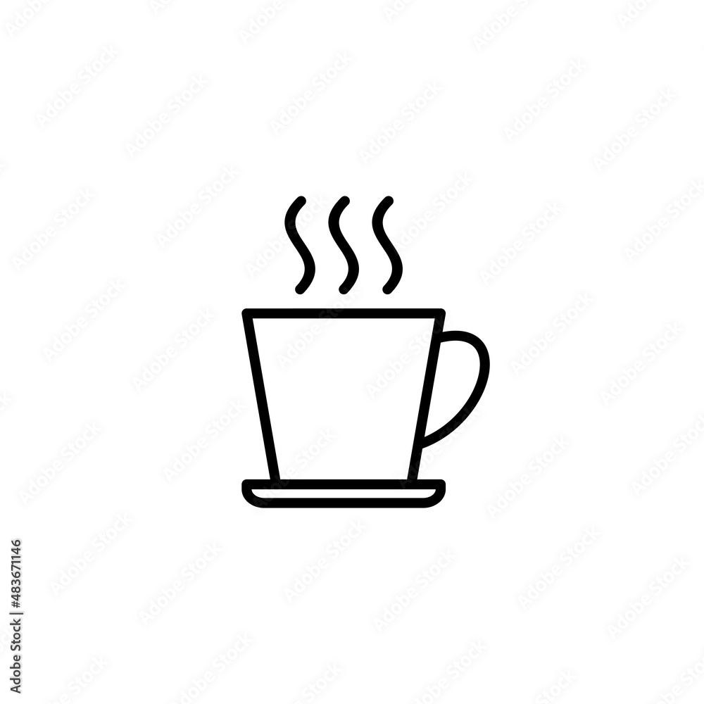 coffee cup icon. cup a coffee sign and symbol coffee cup icon. cup a coffee sign and symbol