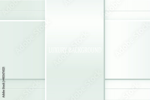 White luxury background. Vector illustration.