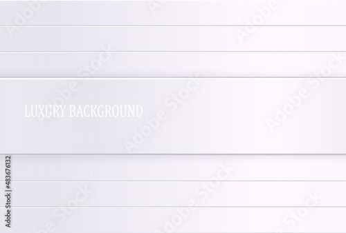 White luxury background. Vector illustration.