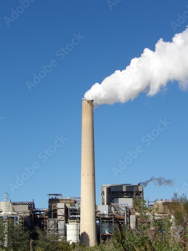 Wallpaper Mural power plant with smoke Torontodigital.ca