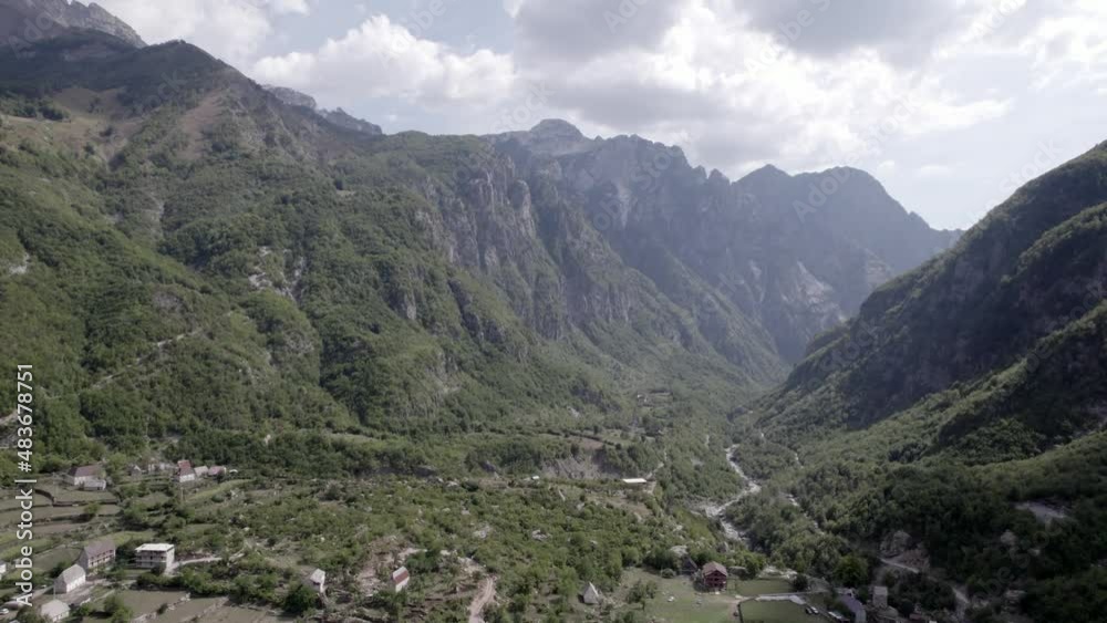 Drone video of frontal plane in the interior of the theth valley in albania, on the river Lumi i thethit with hardly any water in September.
Qender theth people, Fushe-Thethi. farms are appreciated. Drone video of frontal plane in the interior of the theth valley in albania, on the river Lumi i thethit with hardly any water in September.
Qender theth people, Fushe-Thethi. farms are appreciated.