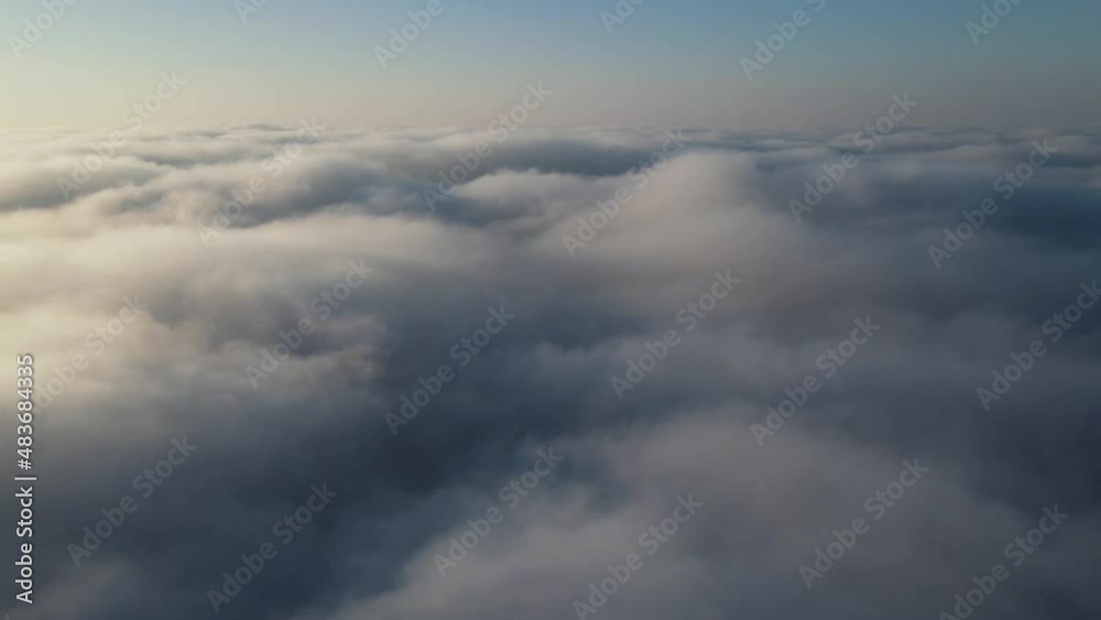 Souring high above the clouds like flying in a dream. Souring high above the clouds like flying in a dream.