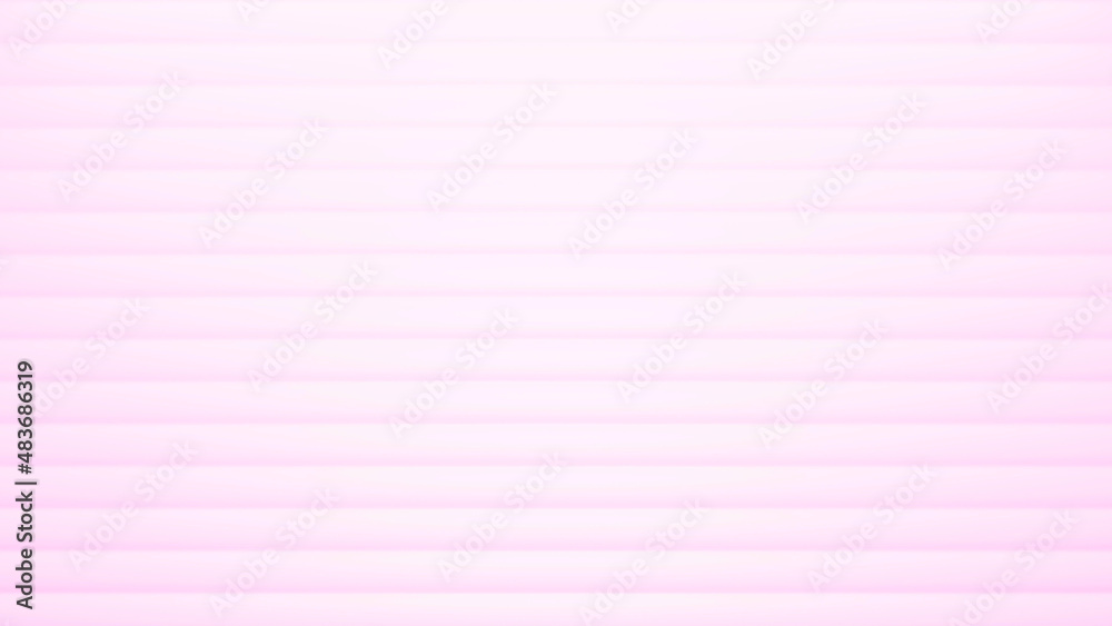 3d Illustration of pink background with horizontal line