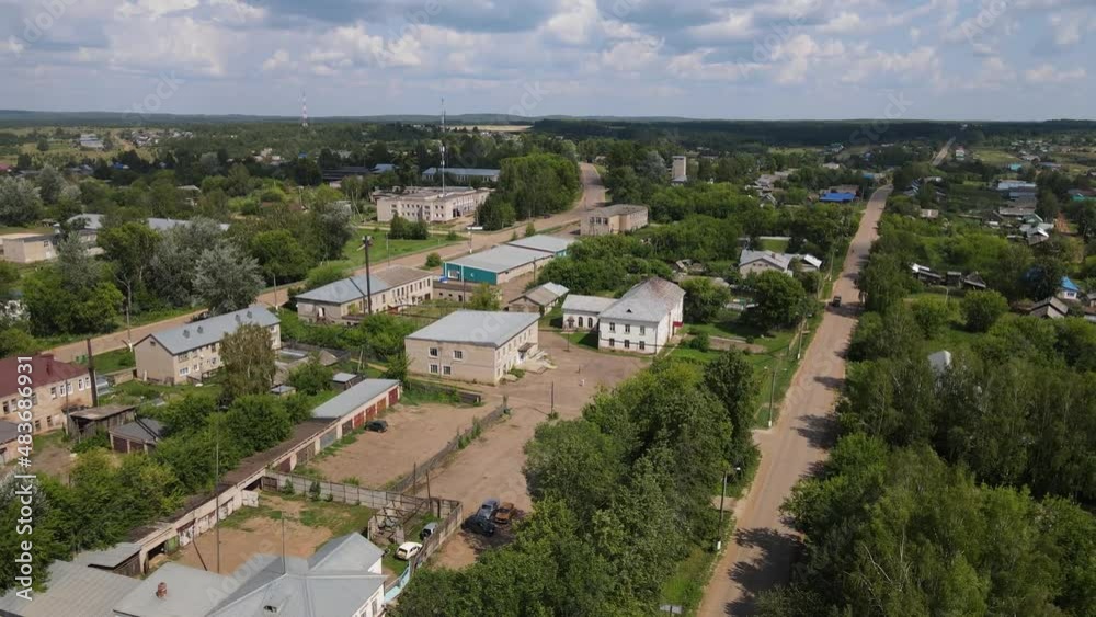 Residential houses in suburb district in cast valley Residential houses in suburb district in cast valley
