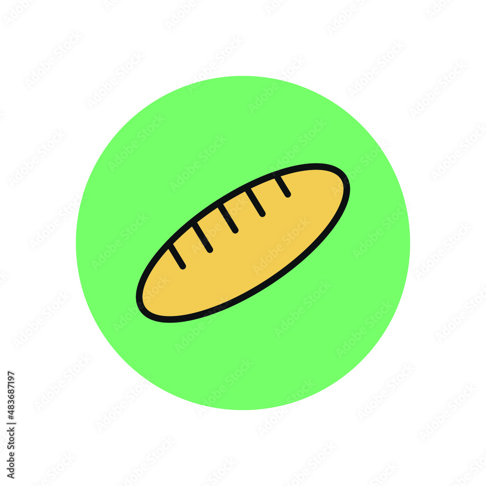 Baguette Isolated Vector icon which can easily modify or edit
Baguette Isolated Vector icon which can easily modify or edit