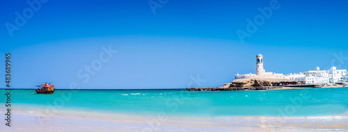 Sea Scape of Sur in Oman