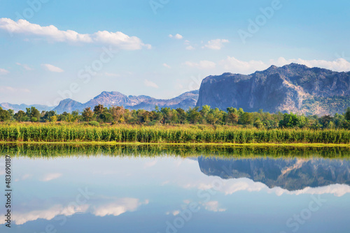 beautiful lakes and mountains natural tourism corner