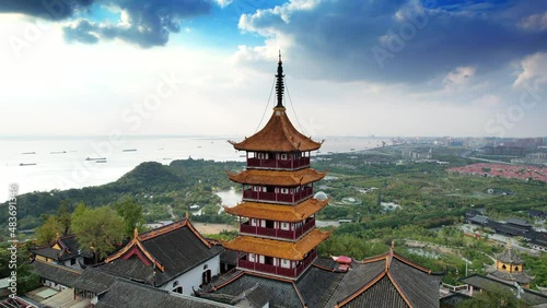 Wolf Mountain Scenic Area, Nantong City, Jiangsu province photo