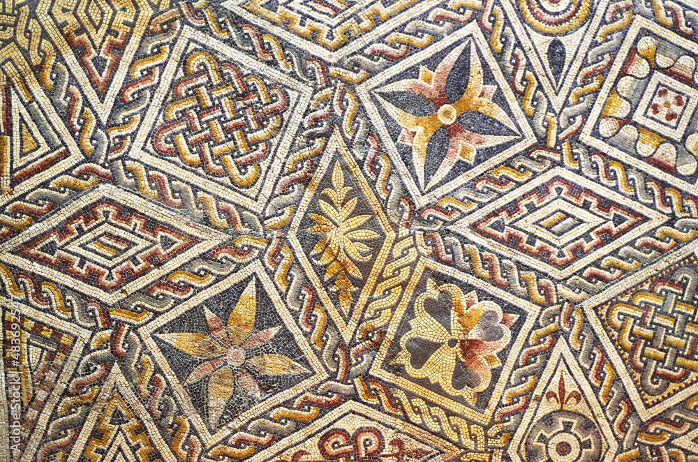 Moorish tile mosaic - Spain