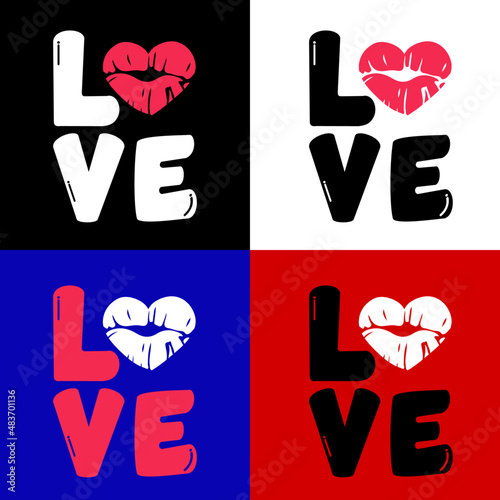 Love T-Shirt Design PNG