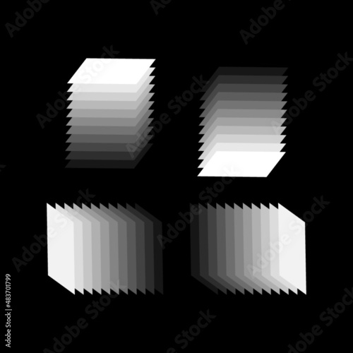 Blending Stacks, blocks, paper